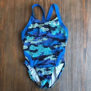 Bike One Piece Sporty Swimsuit